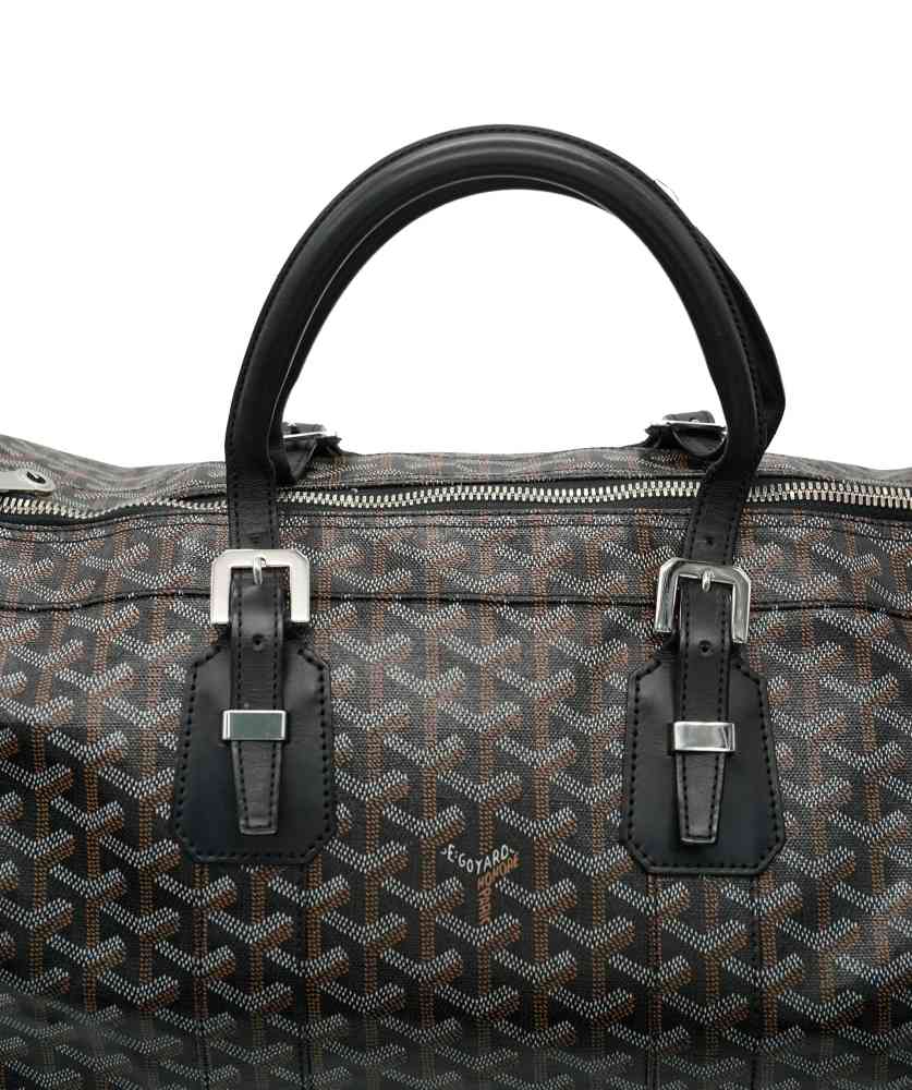 Goyard Boeing 55 Black Duffle Bag-2
