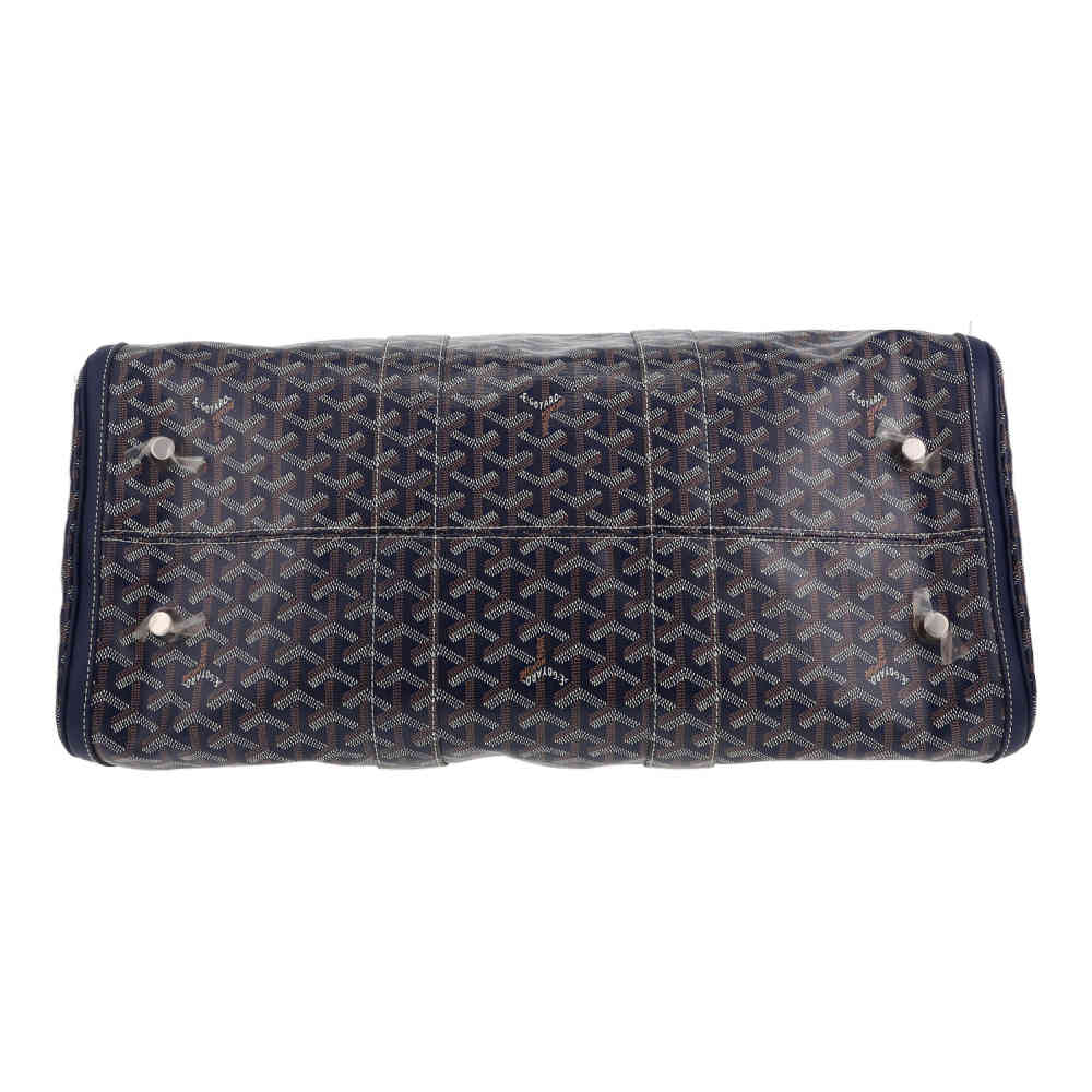 Goyard Boeing 55 Blue Duffle Bag-2