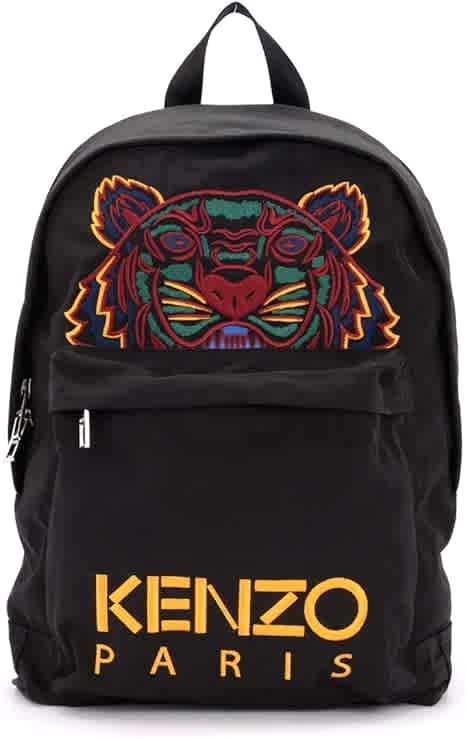 Kenzo Tiger Black & Golden Premium Backpack-thumb-1