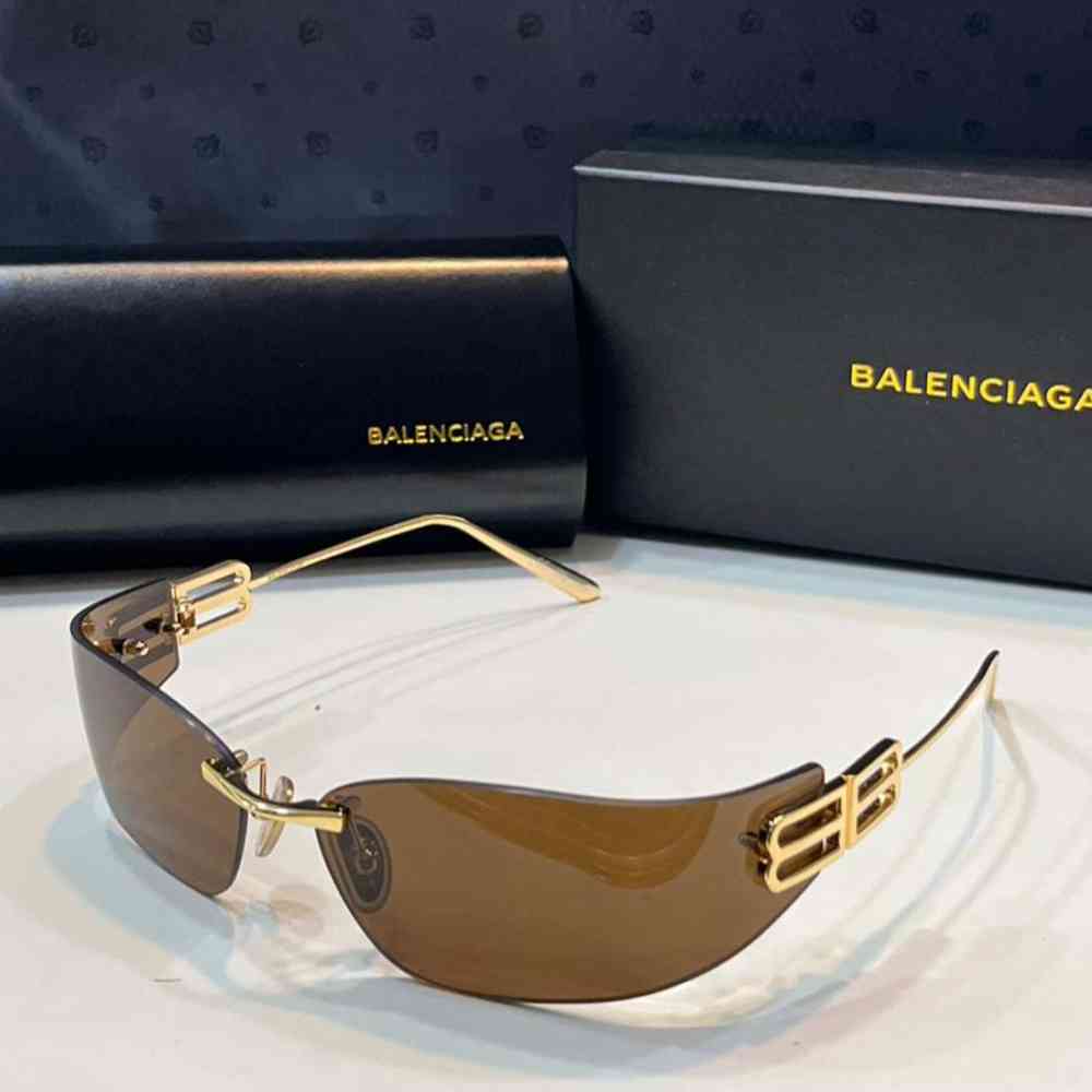 Brown Balenciaga Everyday BB0484S 004 Black Premium Sunglasses
