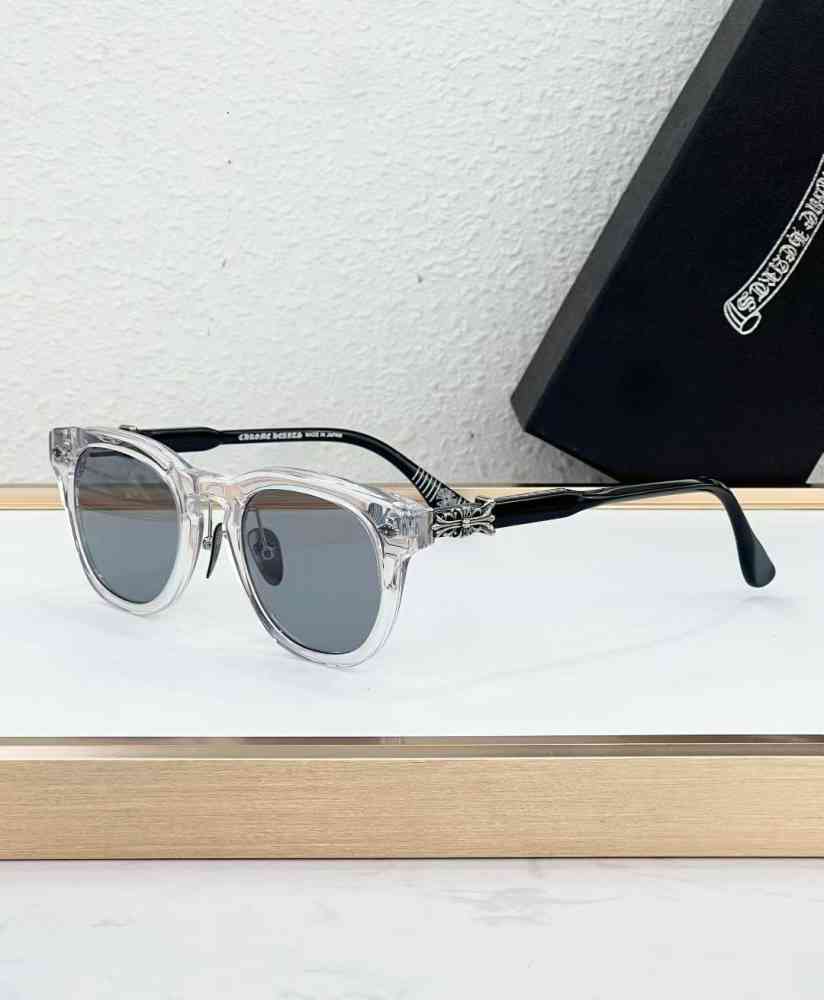 Chrome Hearts Smoke Show Grey Designer Sunglasses-thumb-0