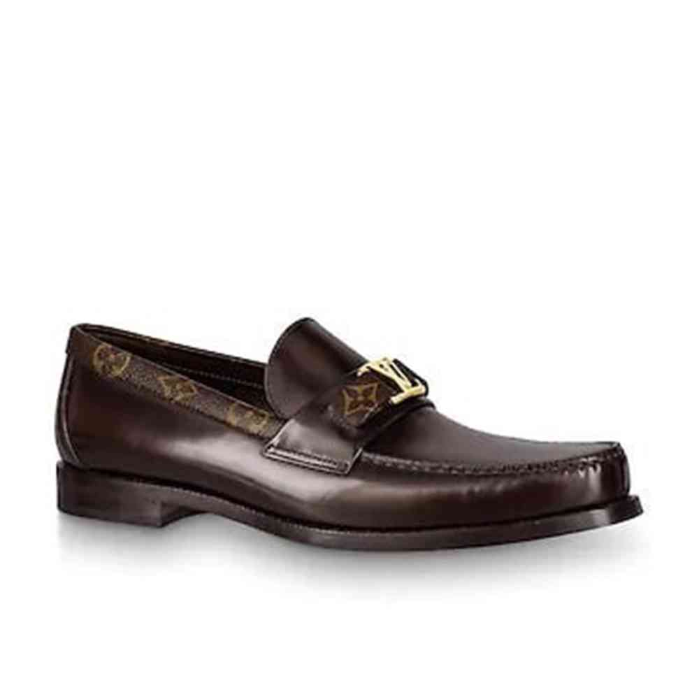 Louis Vuitton Monogram Premium Brown Loafers-1