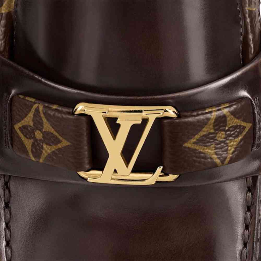 Louis Vuitton Monogram Premium Brown Loafers-5