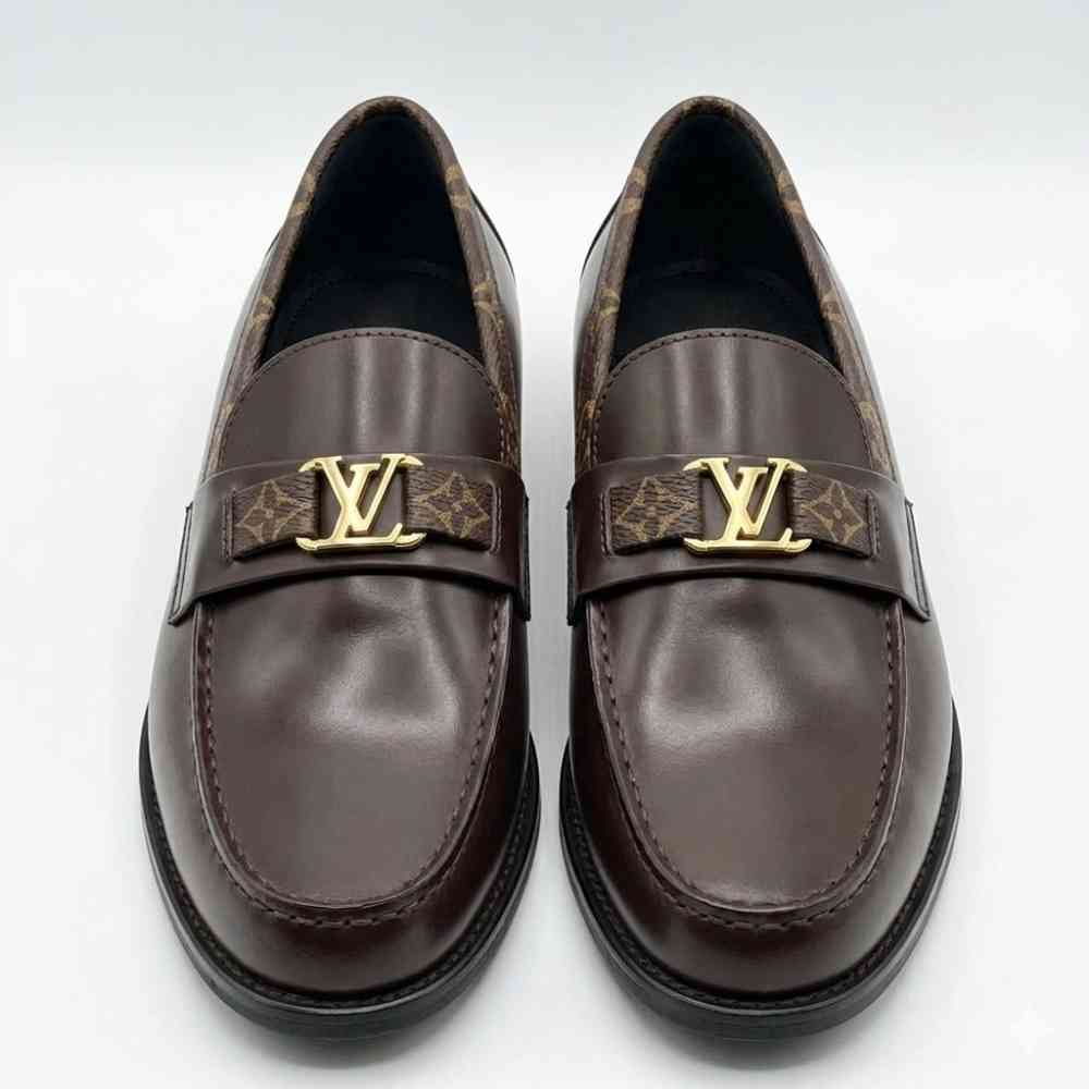 Louis Vuitton Monogram Premium Brown Loafers-6