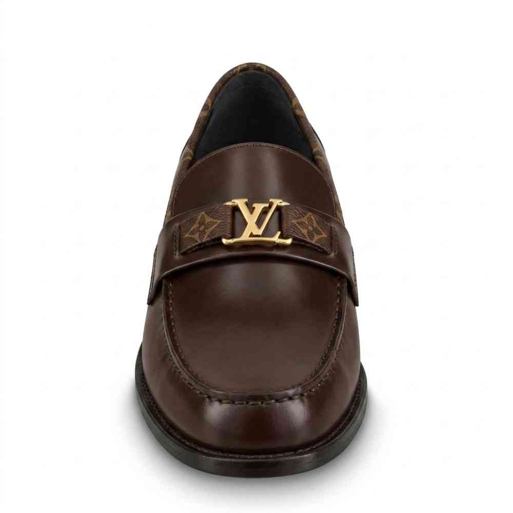 Louis Vuitton Monogram Premium Brown Loafers-3