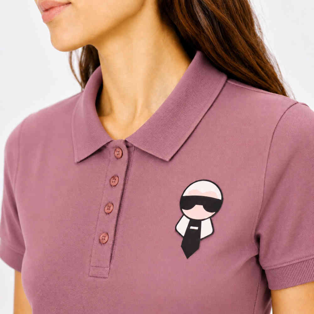 Karl Lagerfeld Purple Premium Quality Dress-2