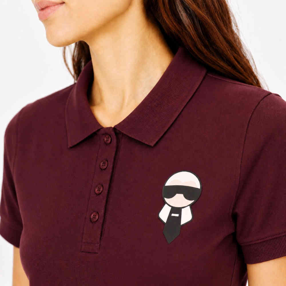 Karl Lagerfeld Wine Premium Quality Dress-thumb-2