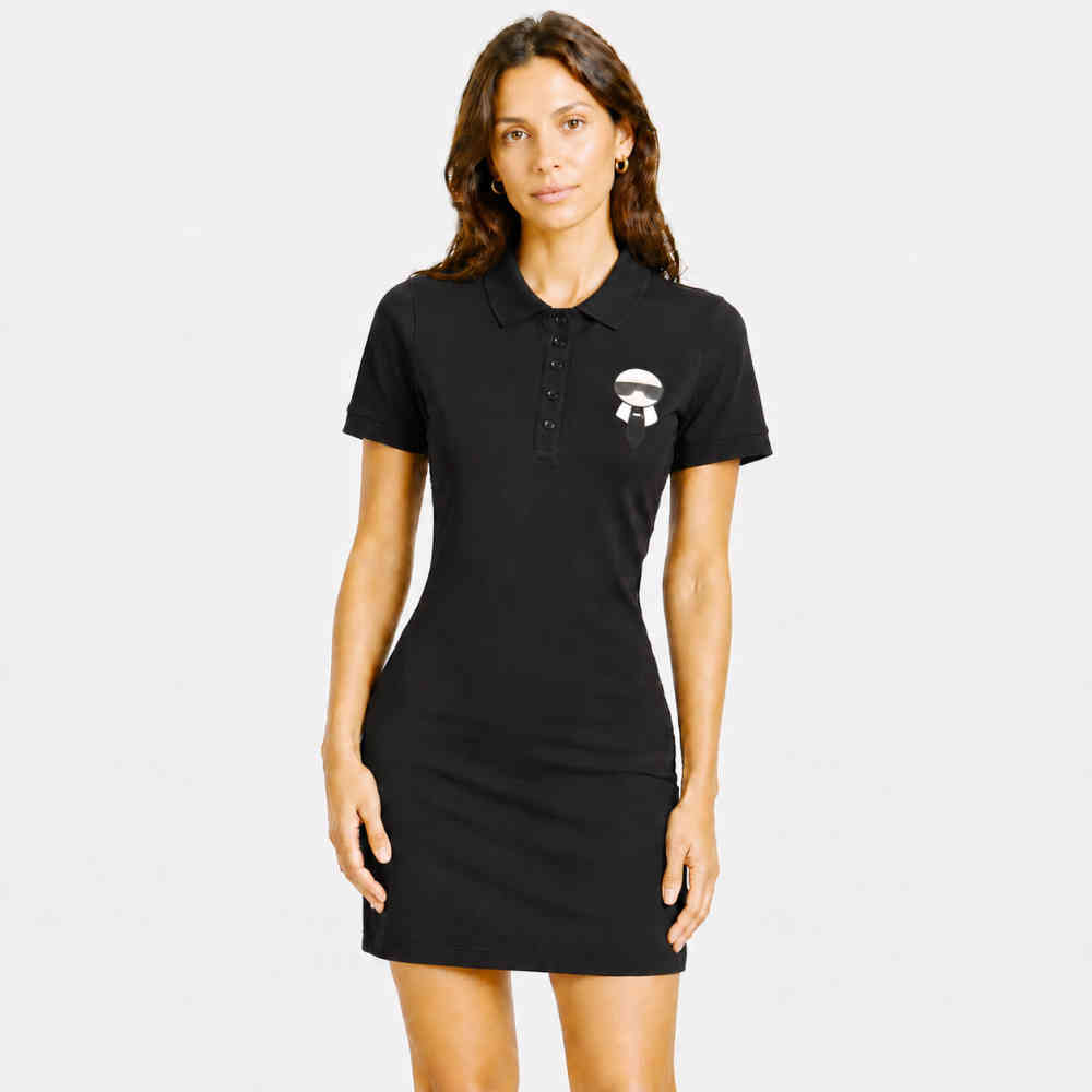 Black Karl Lagerfeld Purple Premium Quality Dress