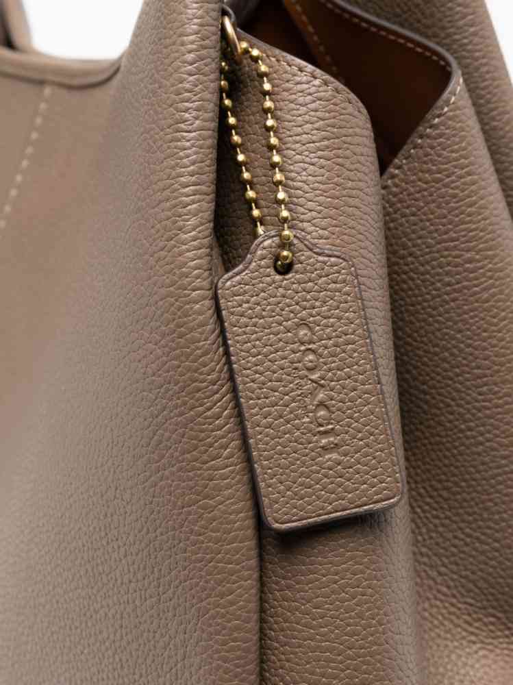 Coach Lana Beige Large Shoulder Bag-4