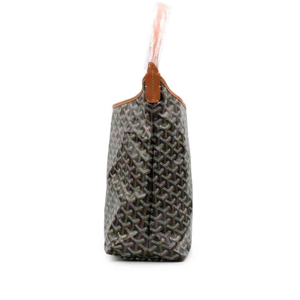 Goyard Boheme PM Black & Brown Bucket Bag-thumb-3