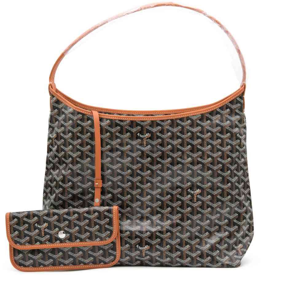 Black & Brown Goyard Boheme PM Black Bucket Bag