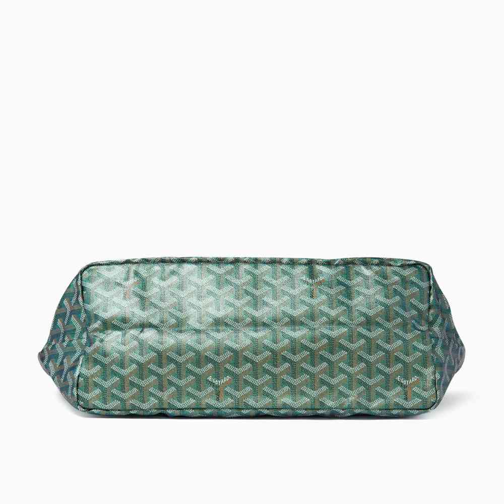 Goyard Saint Louis PM Green Tote Bag-3