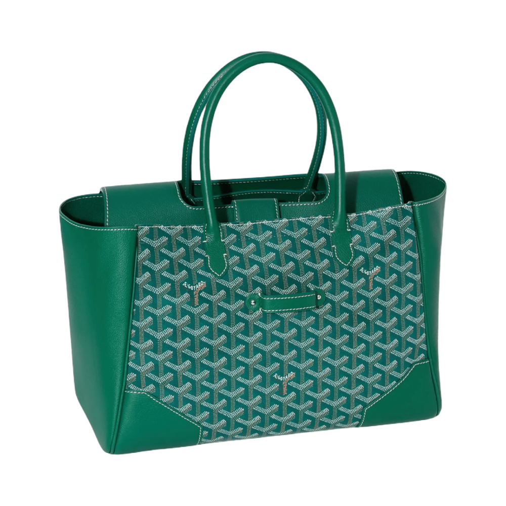 Goyard Saigon Green Handbag-thumb-1