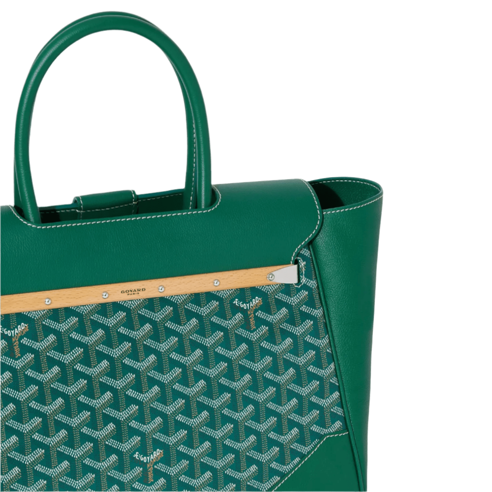 Goyard Saigon Green Handbag-thumb-4