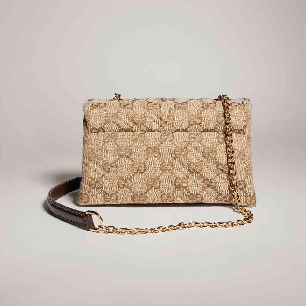 Gucci Marmont Signature Beige Sling Bag-2