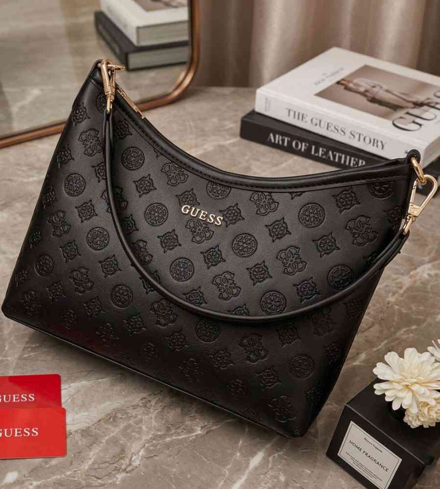 Guess Phoebe Hobo Shoulder Bag-thumb-0