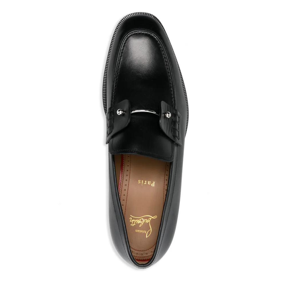 Christian Louboutin Men's Chambelimoc Leather Loafers-3