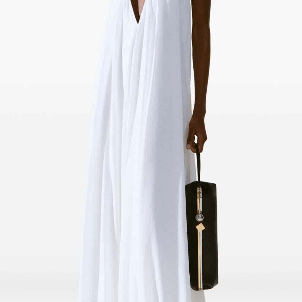 Jacquemus Salon Black Evening Clutch Bag-thumb-5