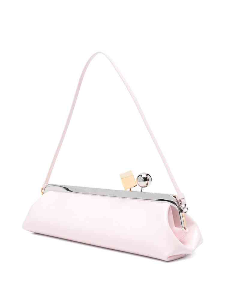 Jacquemus Salon White Evening Clutch Bag-thumb-1