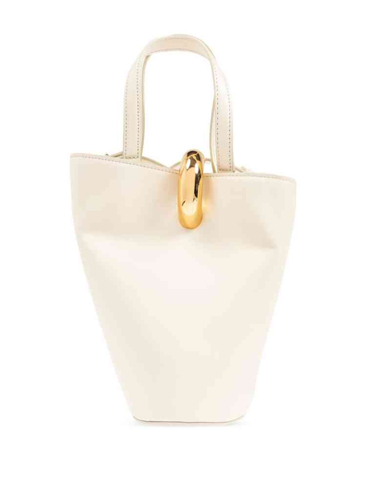 Jacquemus Le Petit Bambola White Bucket Bag-2