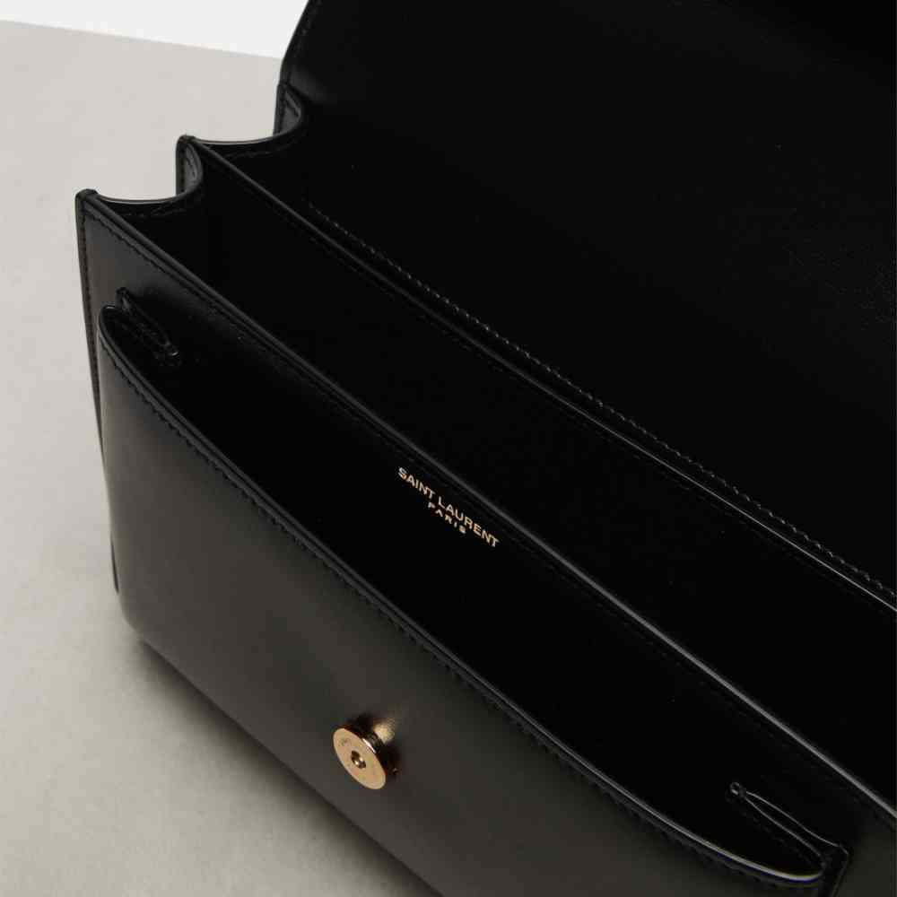 Saint Laurent Sunset Top Golden Sling Bag-thumb-3