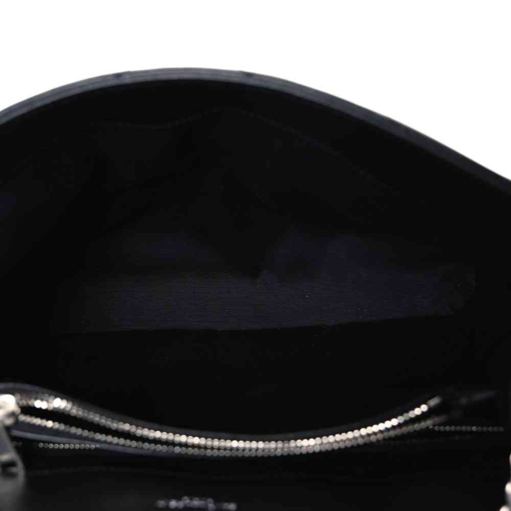 Saint Laurent loulou Medium Silver Sling Bag-thumb-5
