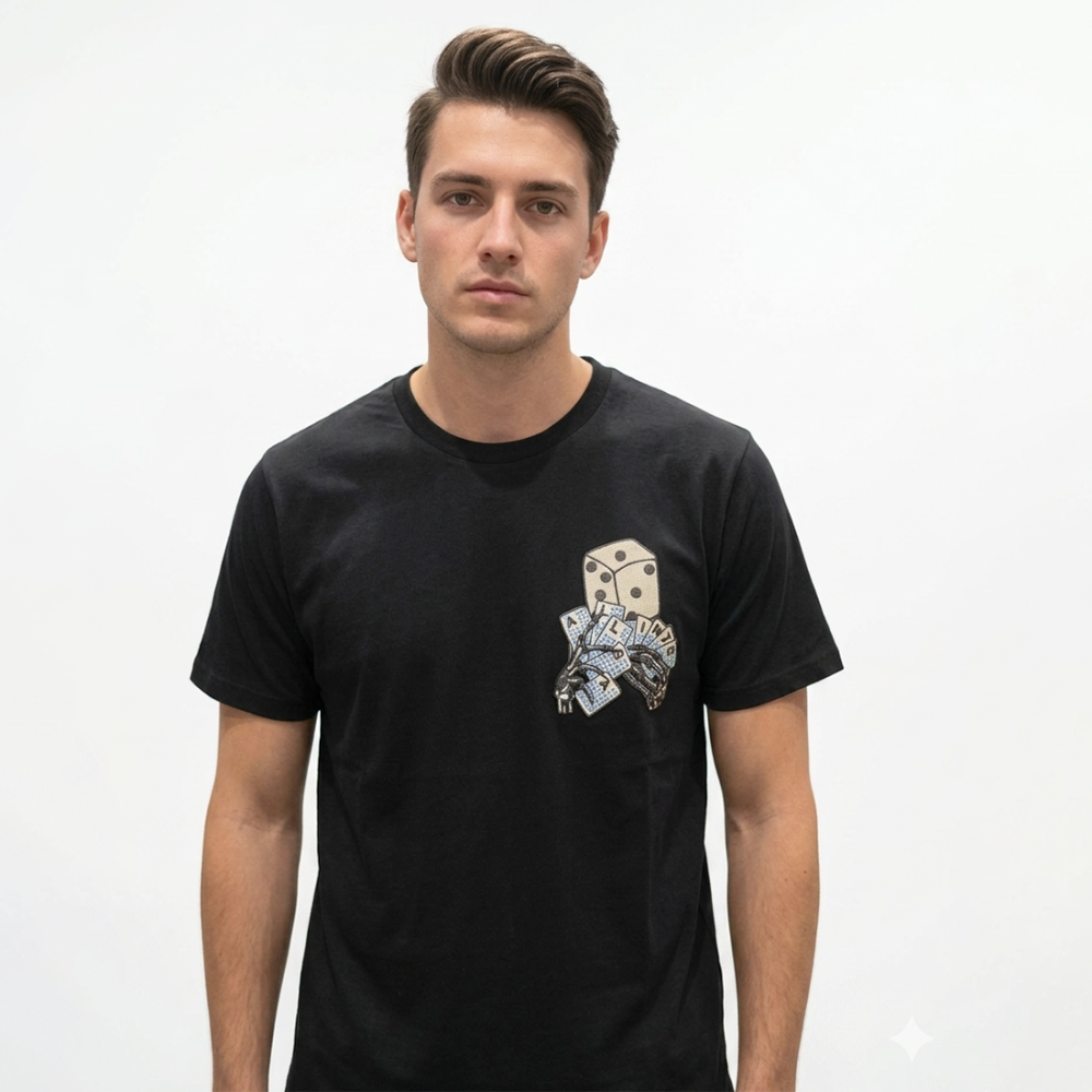 All Saints Black Premium Quality T-shirt-thumb-0