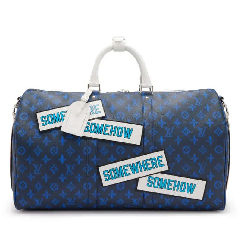 Louis Vuitton Keepall Bandoulière "Somewhere Somehow" Bag-thumb-0