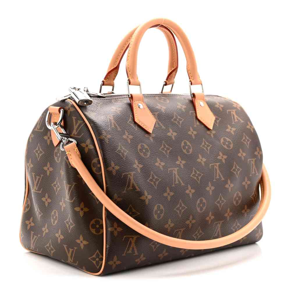 Louis Vuitton Monogram 57th Street NYC Speedy Bandoulière 30 Brown Duffle Bag-1
