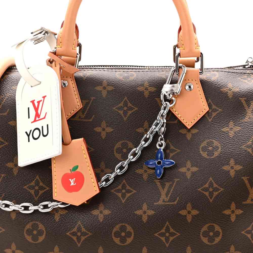 Louis Vuitton Monogram 57th Street NYC Speedy Bandoulière 30 Brown Duffle Bag-4