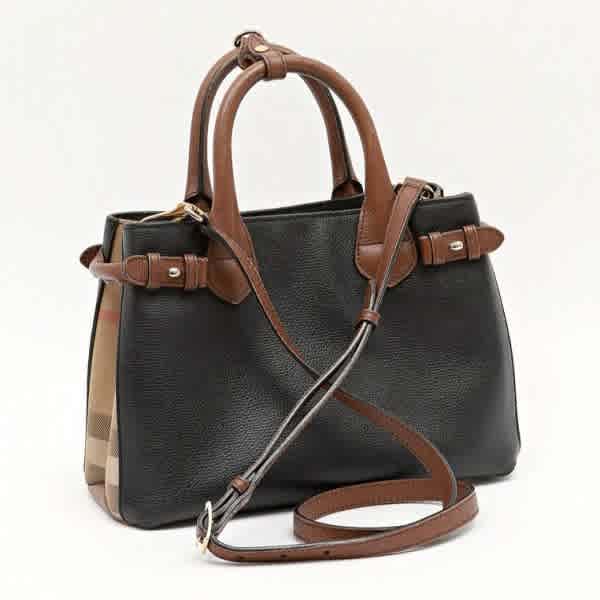 Burberry Black Banner HandBag-2