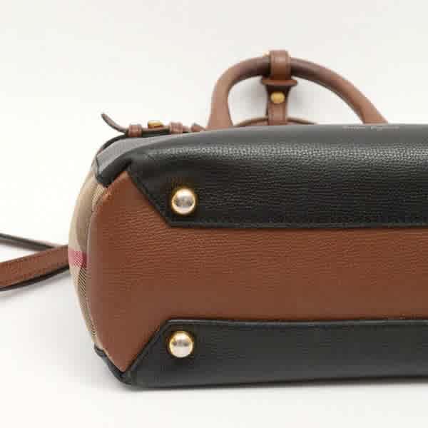 Burberry Black Banner HandBag-5