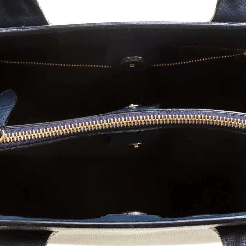 Burberry Blue Banner HandBag-5