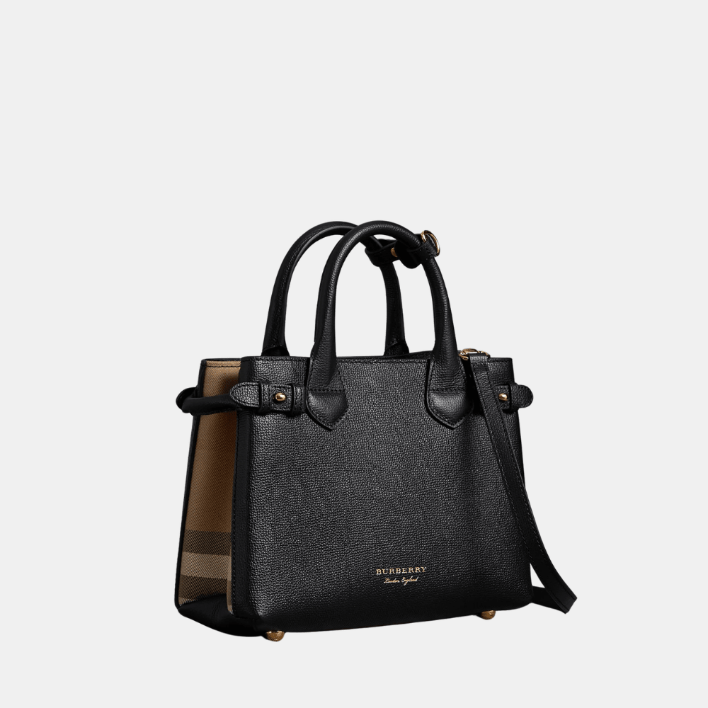 Burberry Black Banner HandBag-2