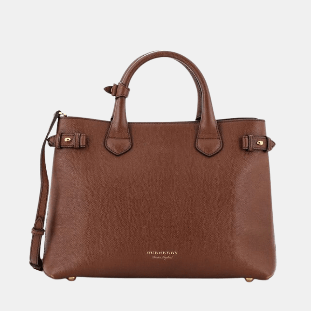 Burberry Brown Banner HandBag-1