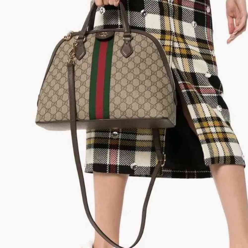 Gucci Ophidia GG Medium Top Handle Bag-thumb-0