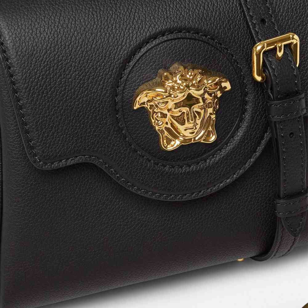 Versace La Medusa Black Handbag-4