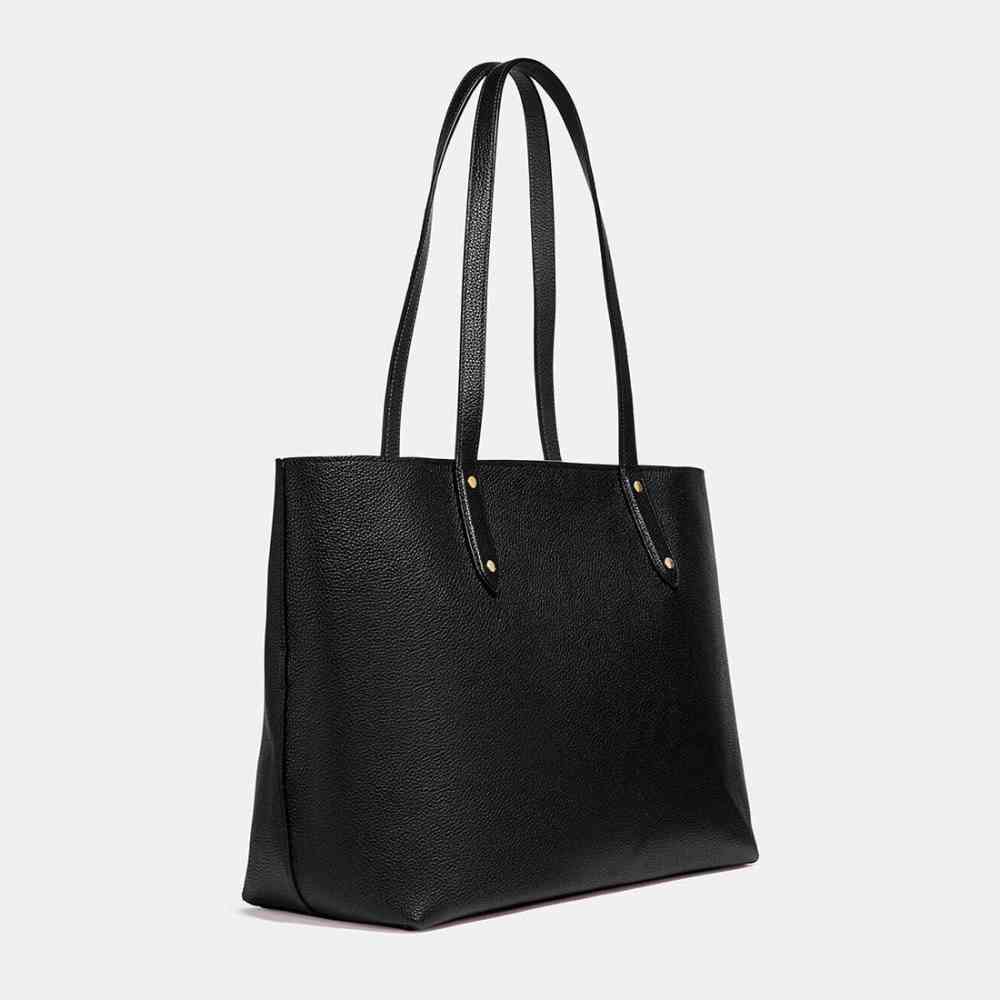 Coach City Black Premium Tote Bag-2