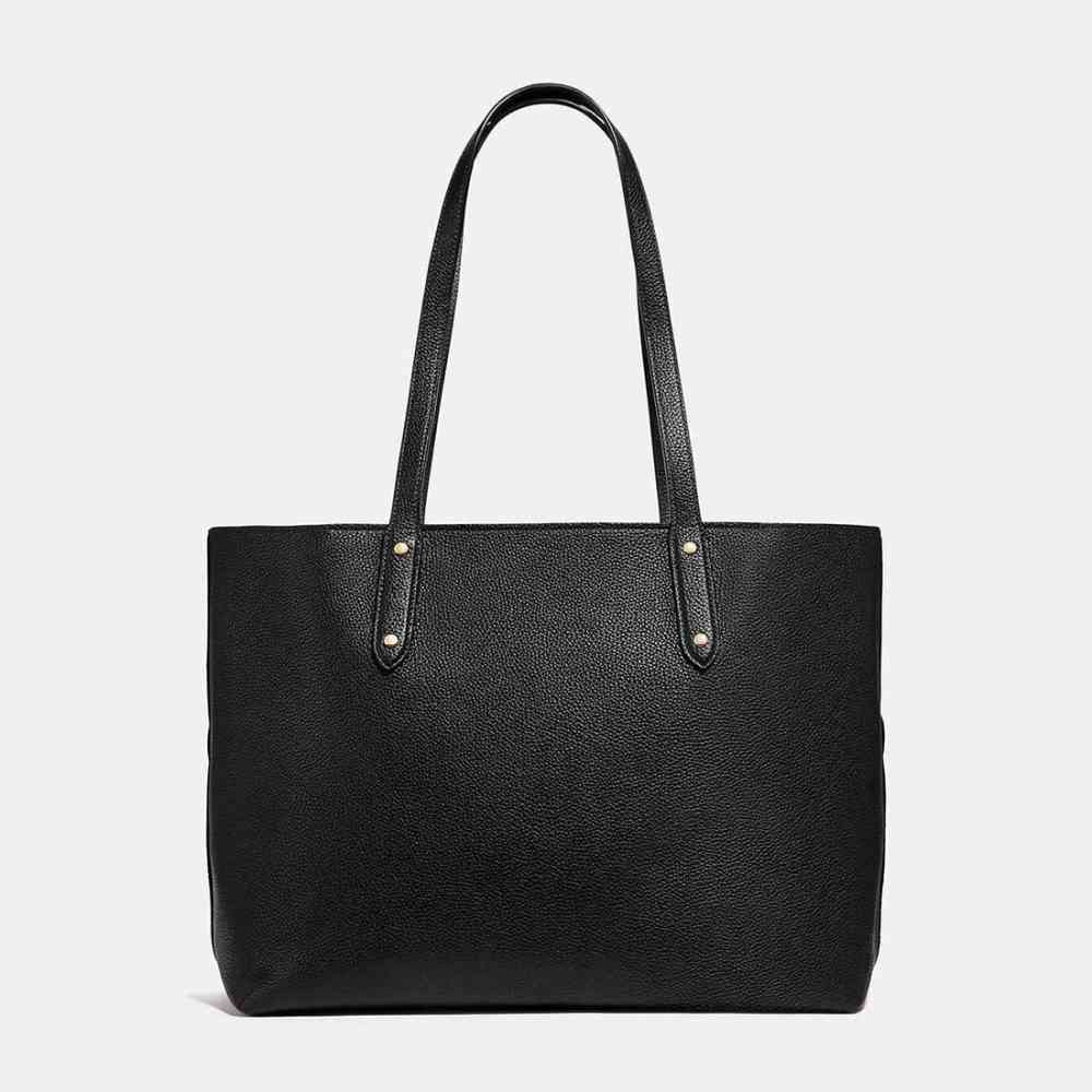 Coach City Black Premium Tote Bag-1