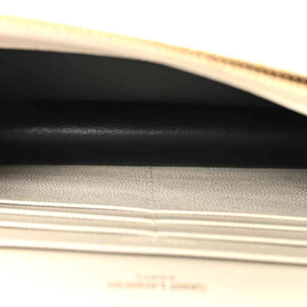 Saint Laurent Medium White Chain Sling Bag-2