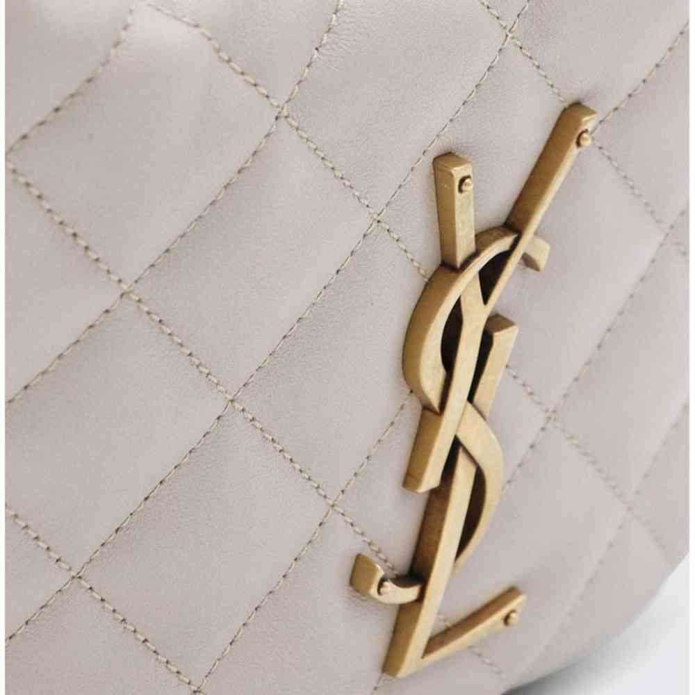 YSL Icarino White Handbag-3