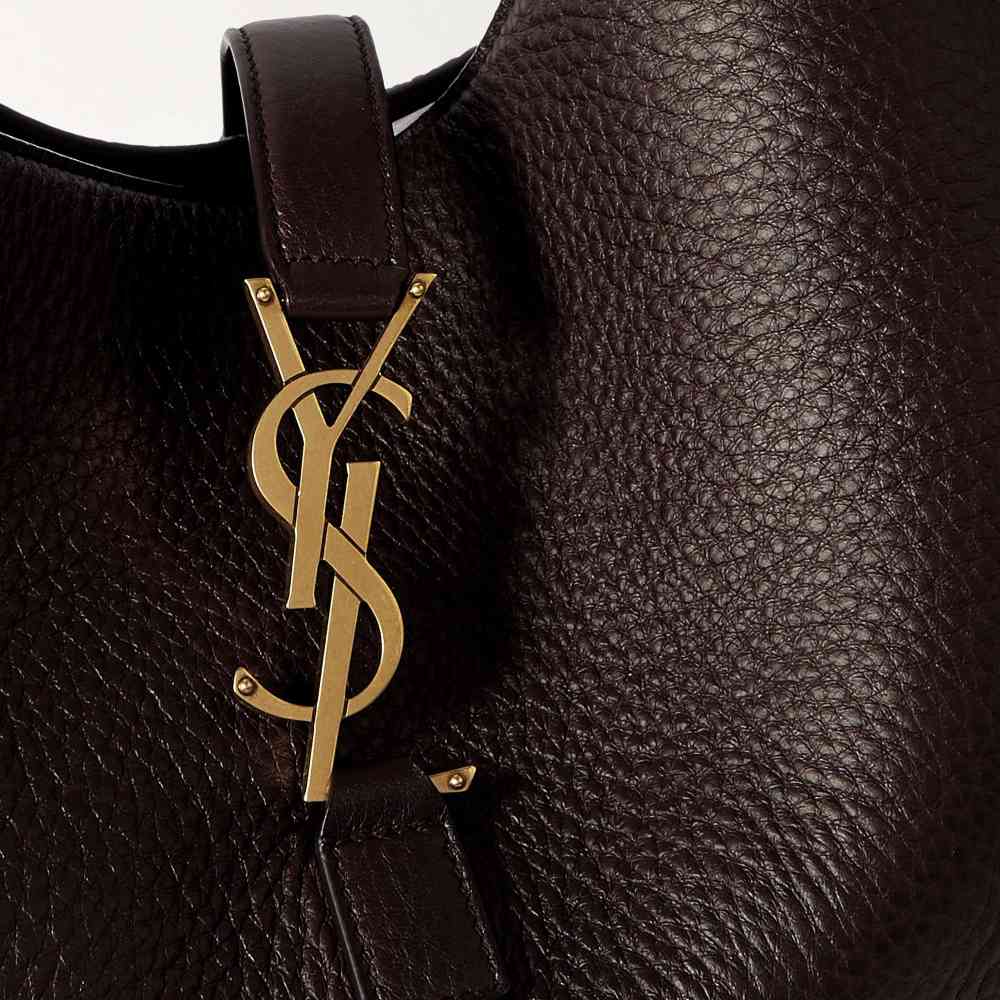 YSL Dark Brown Premium Quality Bucket Bag-3