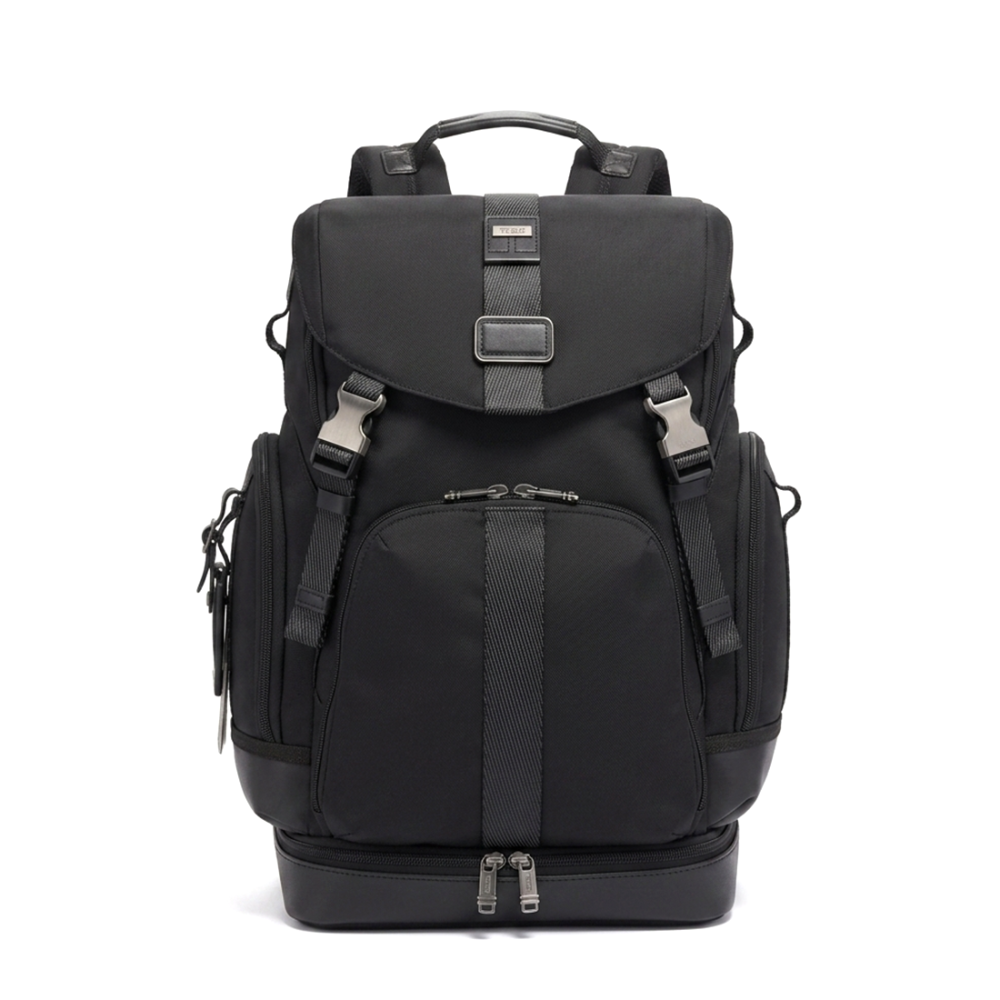 Tumi Alpha Bravo Black Backpack-thumb-0