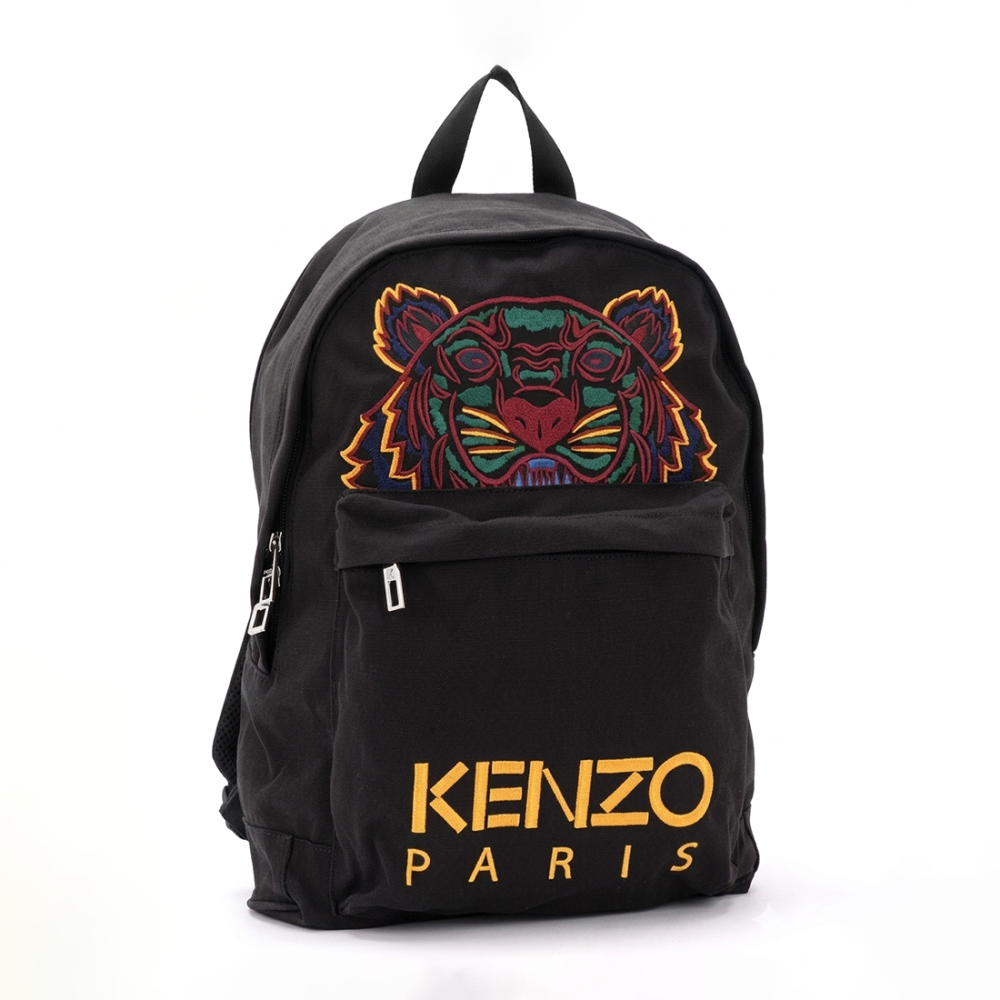 Kenzo Tiger Black & Golden Premium Backpack-thumb-0