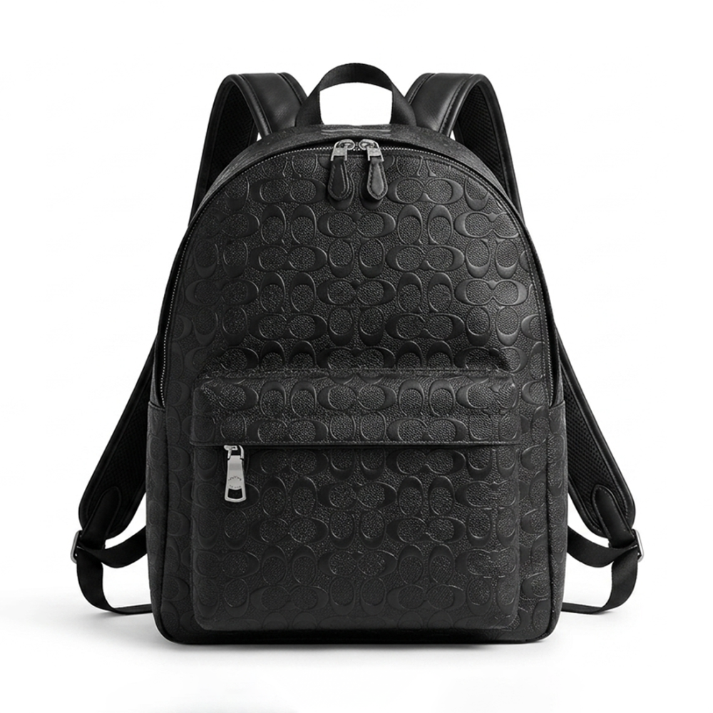 Coach Charter Backpack in Signature Leather-thumb-0