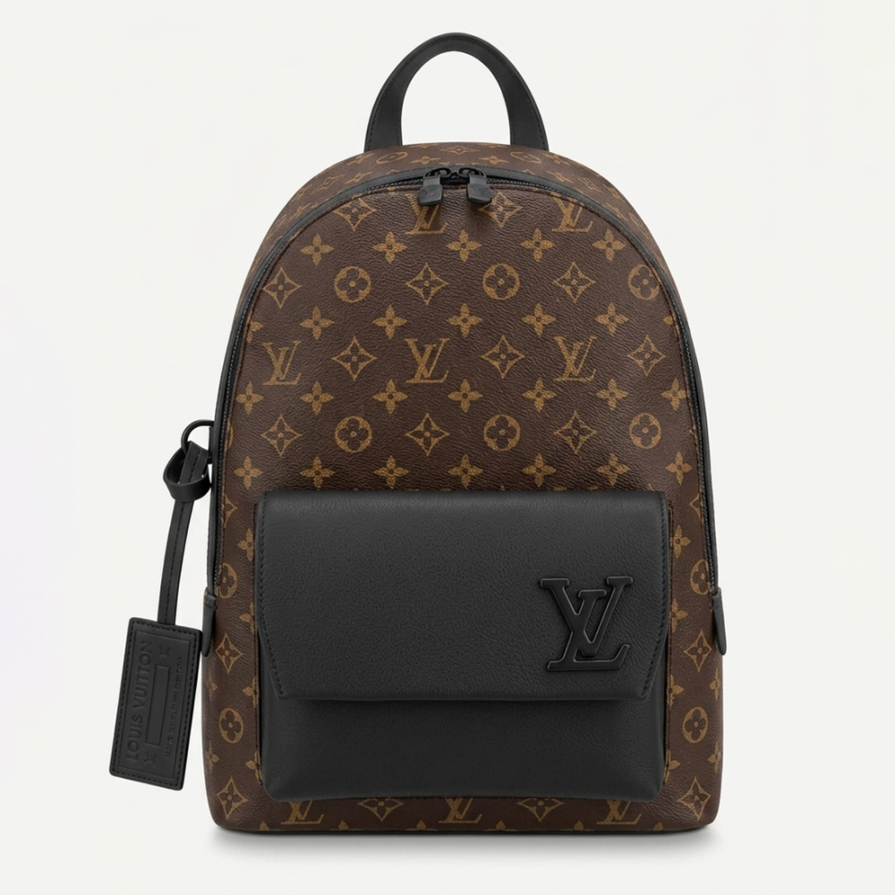 Brown Louis vuitton Black Premium Belt Bag