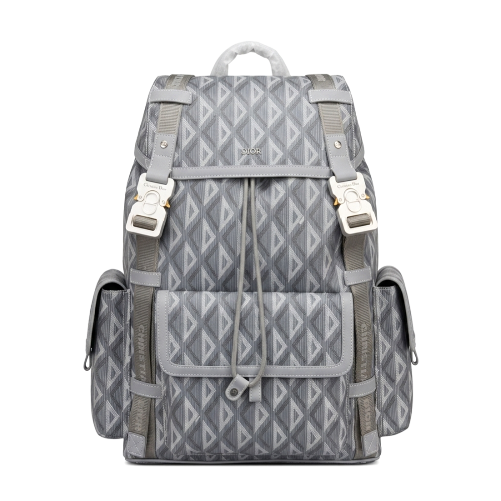 Dior Grey Premium Saddle Bag-thumb-0