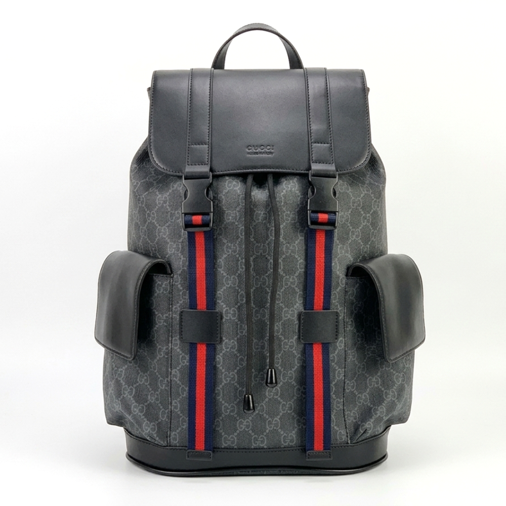 Black Gucci Brown Premium Backpack