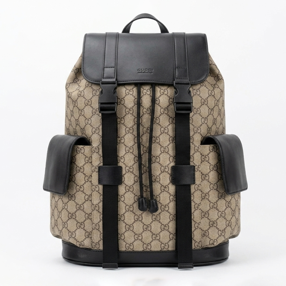 Gucci Brown Premium Backpack-thumb-0