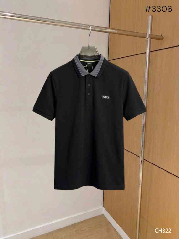 Black Hugo Boss White Premium Quality Tees